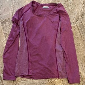 Women's Columbia Purple Long Sleeve Top